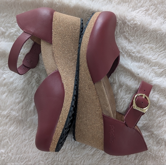 Birkenstock Papillio Mary Ring Buckle Wedge Sandal - Picture 5 of 13